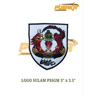 Logo sulam/embroidery pssgm/logo gayong malaysia