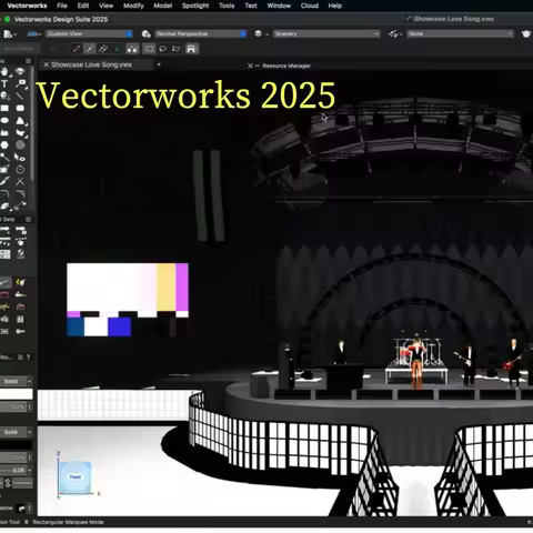 Vectorworks 2025 Full Version Software for Windows Mac Spotlight Designer Architect Landmark CAD BIM