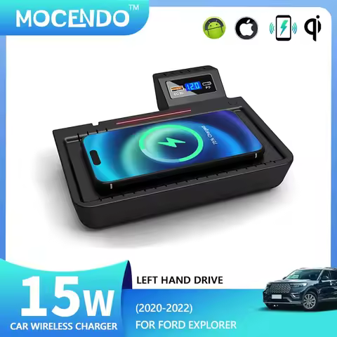 Car charger fast charging For Ford Explorer 6 Hybrid U625 XLT ST Line 2020-2022 car accessories car 