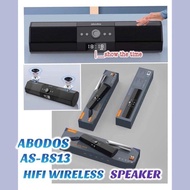 Abodos AS-BS13 Bluetooth HIFI WIRELESS SPEAKER(3D) high quality Good sounds support Bluetooth,sd card,fm radio,aux cable 😍