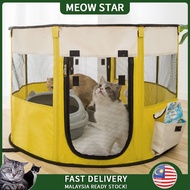 Portable Outdoor Cattery Fences Pet Tent Houses For Foldable Indoor Cat Tent Cats Delivery Room Cat 