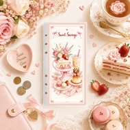 Sweet Petite Savings Collection $2250 | A6 Cash Envelope Savings Challenge | 6pcs Budget Inserts | C