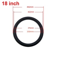 JIYAN2866 Foam Speaker Edge Surround Flexible Round Shape Speaker Foam Surround Black Speaker Repai