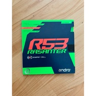 [Second] ANDRO RASANTER R53 table tennis ping pong bet rubber ori, ex VISCARIA