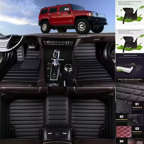 For BMW 3er E46 1997-2004 Years 318-330 Auto Full Coverage Waterproof Custom Car Floor Mats Carpets 