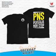 Unique Worker Word T-Shirt Non Stop Worker Distro Tshirt gubugkaos.id