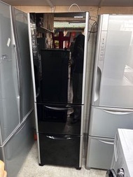 二手新淨hitachi 日立 可製冰三門雪櫃 R-SG31BPH Refrigerator