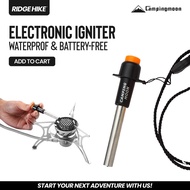 Campingmoon I-1010 | Electronic Portable Igniter with Push Button for Camping Stove or Torch Butane