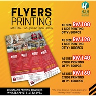 Flyers Printing Murah Offset Printing High Quality