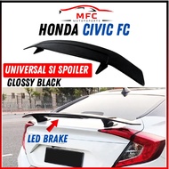 Honda Civic FC SI Universal Spoiler Glossy Black Spoiler Civic FC