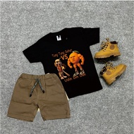 TUNG TUNG SAHUR ANOMALI BOYS' T-SHIRT SET / SHORT TUNG TUNG SAHUR KIDS' T-SHIRT SET / CHINOS KIDS' T