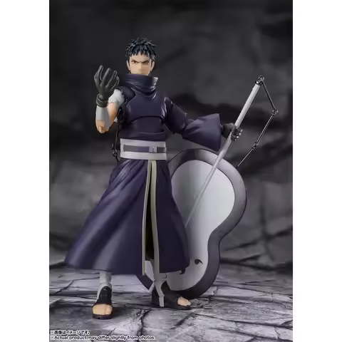 Original Bandai SH Figuarts SHF Obito Uchiha Hollow Dreams of Despair Naruto Anime Figures Collectio