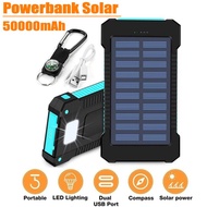 Powerbank Solar 50000Mah Powerbank Robot Powerbank Tenaga Matahari