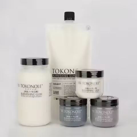 120g 500g SEIWA Tokonole Burnishing Gum Leather Edge & Flesh Side Finishing Agent DIY Leather Craft 