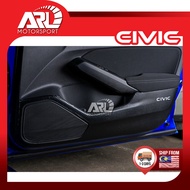Honda Civic FE FL 11th Door Panel Protector Sticker Carbon Design For Civic (2022-2025) ARL Motorspo