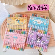 SANRIO CRAYON STICK SANRIO MOTIF COLORED CRAYON/