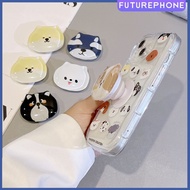 Acrylic Phone Airbag Bracket Mobile Phone Holder Cute Cartoon Mobile Phone Stand Finger Ring Griptok Expanding Stand Phone Accessories future