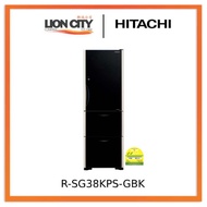 Hitachi RSG38KPS-GBK/GS Solfege Series 357L 3 Door Refrigerator