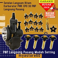 Setelan Stelan Langsam Lansam Langsm Gas Stasioner Karburator Karbu PWK CPO 30 Mudah Setting