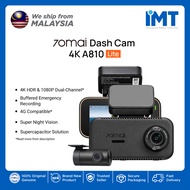 70mai Dash Cam 4K A810 Lite | 60FPS Frame Rate | 140° FOV | APP Support