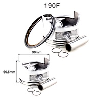 188F Pistons Assembly Kit For Gasoline Generator Engine Accessories 190F 192F GX390 GX420 GX440 With