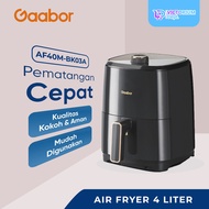 GAABOR AIR FRYER AF40M-BK03A 4 LITER LOW WATT OIL-LESS FRYER