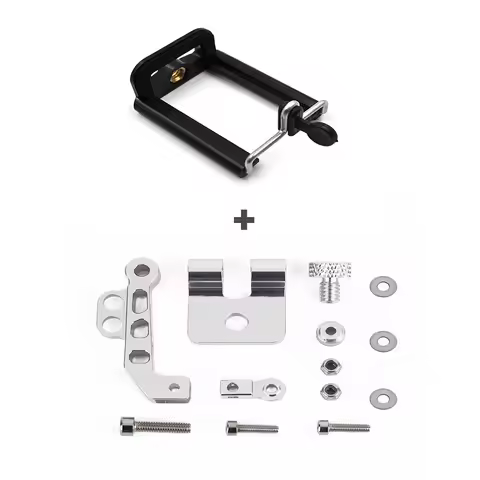 FPV monitor Mobile Phone HolderDisplay mounting Bracket Support Clip DJI Frsky FS-I6 JR Futaba JR Ra