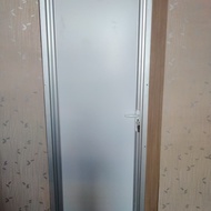 [Wp43] Pintu Aluminium Acp / Pintu Kamar Mandi 70 X 200 Cm