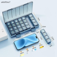 7 Days Pill Box Food Grade Material 28 Compartments 4 Times Daily Pill Container for Family Daily Me