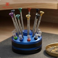 [UsusexaMY] 10 Piece Exact Screwdriver Set Multiple Sizes Exact Screwdriver Set Non-Slip Grip for Ho