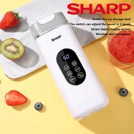 SHARP Juicer portable fruit juicer Mini Portable Juice Blender USB Charging Personal Fruit Juicer Cu
