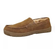 Eddie Bauer Suede Slipper with Memory Foam for Men