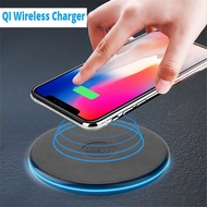 Portable Qi Wireless Charger Charging Pad for Qi-devices Mobile Phone Smartphone iPhone 8 / 8 Plus /