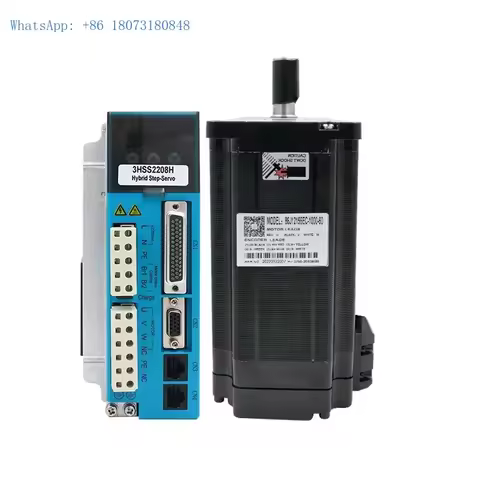 86J12156EC-1000-60+3HSS2208H-86 3 phase nema34 3A 7.8N.m High Torque controller 3-phase stepper moto