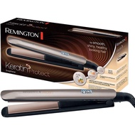 Remington S8540 Keratin Straightening Iron Ceramic Coating Enriched with Almond Oil, LCD display, 9 