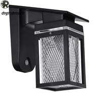 RL Waterproof Solar Wall Lights IP54 Rating, LED Outdoor Lighting for Home Decor Safety Lanterns