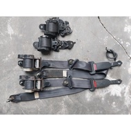 Honda Civic EG6 black seat belt set hitam SR3 EG3 EG4 EG5