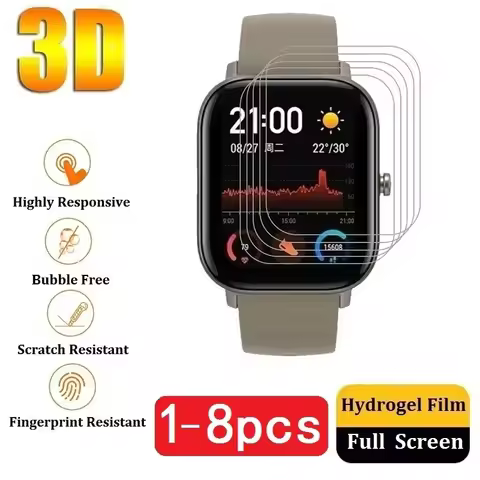 Protector Film for Amazfit GTS 4 Mini New GTS 3 2 Screen Protector for Amazfit GTS 2 New 3 GTS 4 Min