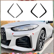 Car Front Bumper Splitter Spoiler for     4 Series G26  2020+ Fog Lights Decorative Cover candlered