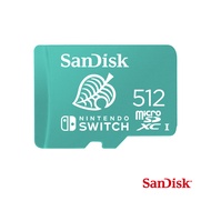 SanDisk Nintendo Switch專用microSDXC UHS-I(U3)記憶卡/ 公司貨/ 512GB