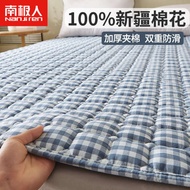 single foldable mattress foldable mattress super single Mattress Cushion Bed Mattress Mattress Bed Double-Person Household Protective Mattress Thin Mattress Padded Cotton Student D