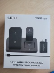 ITFIT 3-in-1 Wireless Charging Pad 充電