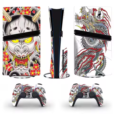 New Game Yakuza Like Dragon PS5 Pro Disc Skin Sticker Protector Decal Cover for Console Controller P