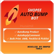 Shopee Auto Boost For Autoboost Product, Auto Reply Comment, Generate AWB Packlist Piklist