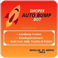 [Renew Only] Shopee Auto Bump For Autobump Product, Auto Reply Comment, Generate AWB Packlist Piklis