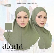 INNER NECK DAGU ALANA COTTON VISCOSE ANTI TAMBAM ANTI PEKEK HIJAB