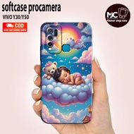 MAKMUR - Latest VIVO Y30 VIVO Y50 Case - Cartoon Fashion Case - Casing Latest VIVO Y30 VIVO Y50 Case