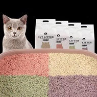 SF_ Premium Super Clumping Cat Litter Tofu Cat Litter Sand Pasir Kucing Wangi Tofu Litter Cat Toilet