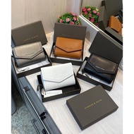 READY CK WALLET | WAALLET | Woman | CROC EFFECT FOLDABLE WAALET PREMIUM IMPORT 23855