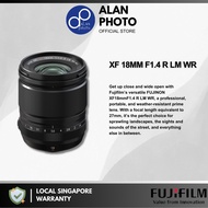 FUJIFILM XF 18mm F1.4 R LM WR Lens For Fujifilm X | Fujifilm Singapore Warranty